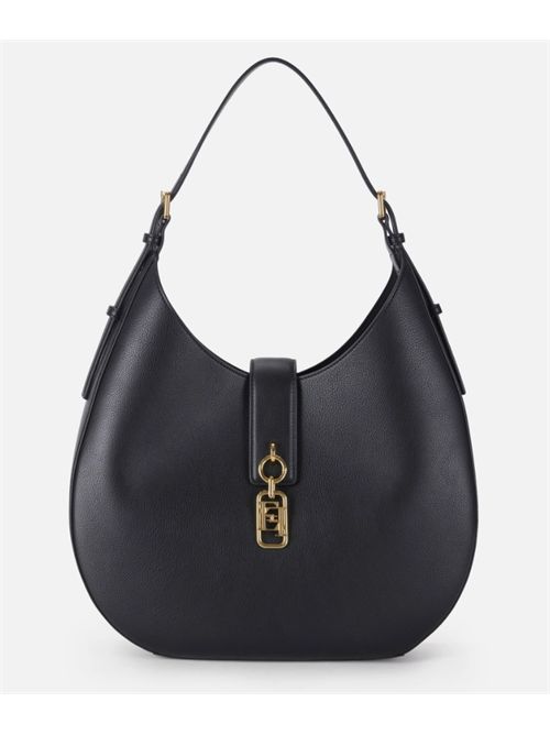ROUND HOBO WITH CHARM ELISABETTA FRANCHI | BS06A62E2110 nero